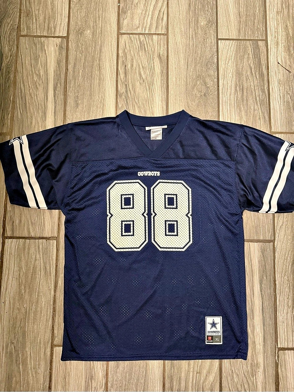 Dallas Cowboys Team Apparel CeeDee Lamb #88 NFL Mesh Jersey Blue & White Size XL